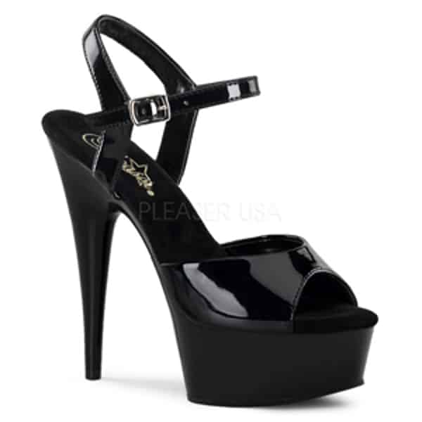 Exotic Dancer's Ankle Strap Platform Heel | Glamour Boutique