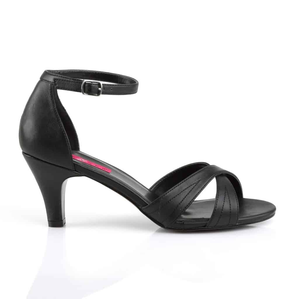 Ankle Strap Sandal With 3 Inch Heel - Glamour Boutique