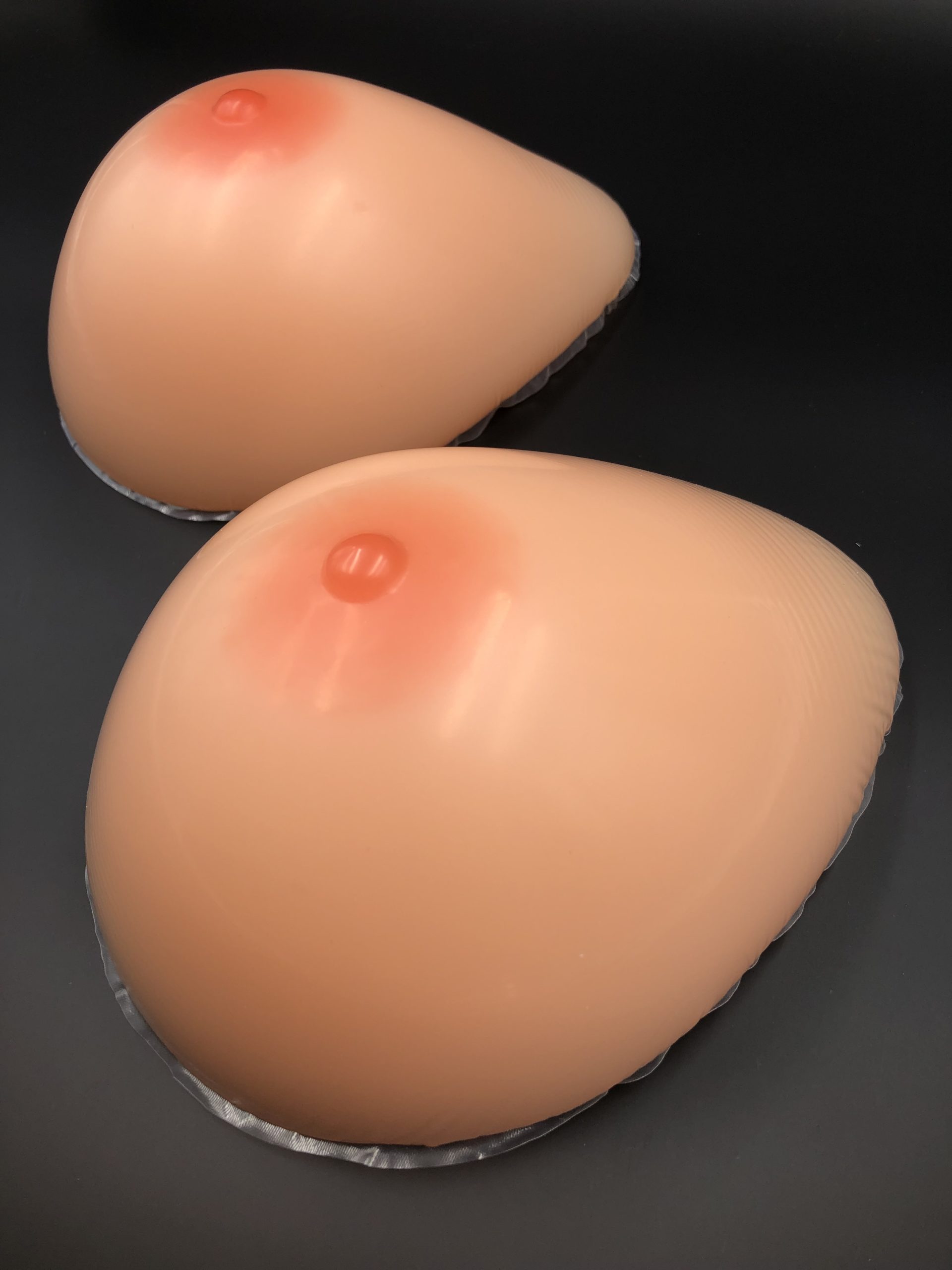 Wide Teardrop Silicone Breast Forms