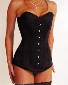 Extra Strong Double Boned Leather Corset